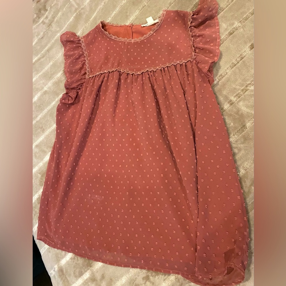 Vine & Love tan blouse